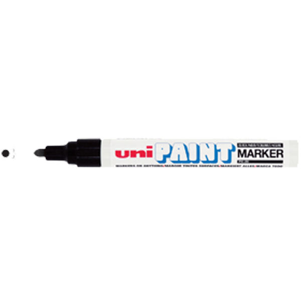 Uni-Ball Markör Boyama Paınt Marker 2.2-2.8 MM Siyah PX-20
