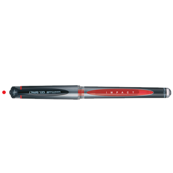 Uni-Ball Roller Kalem Signo Broad Jel Bilye Uç İmza Kalemi 1.0 MM Kırmızı UM-153S