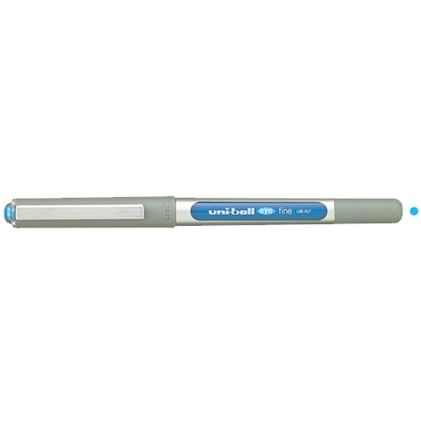 Uni-Ball Roller Kalem Eye Fine Bilye Uç 0.7 MM Açık Mavi UB-157