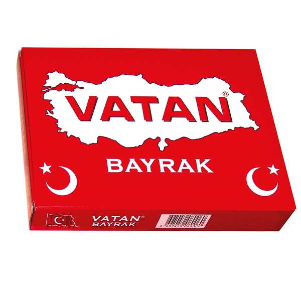 Vatan Masa Bayrağı Polyester 20x30 VT101