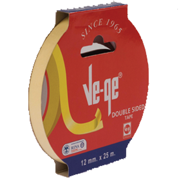 Vege Çift Taraflı Bant Askılı 12x25 Mt