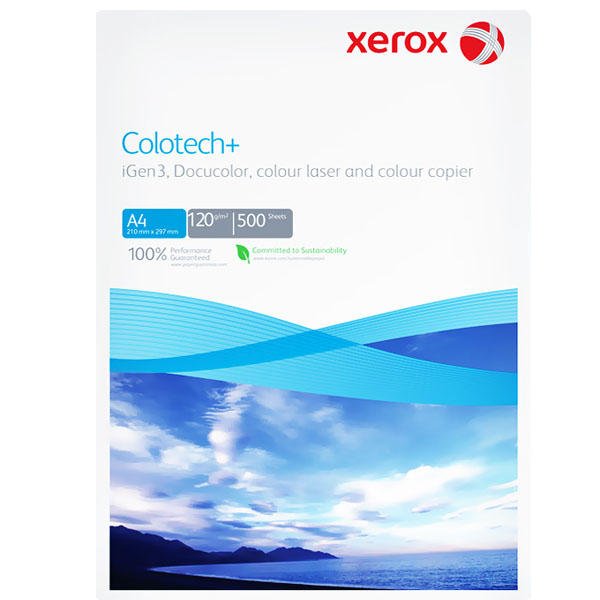 Xerox Fotokopi Kağıdı Gramajlı Laser-Copy-Inkjet Colotech 500 LÜ A4 120 GR Beyaz 003R94651